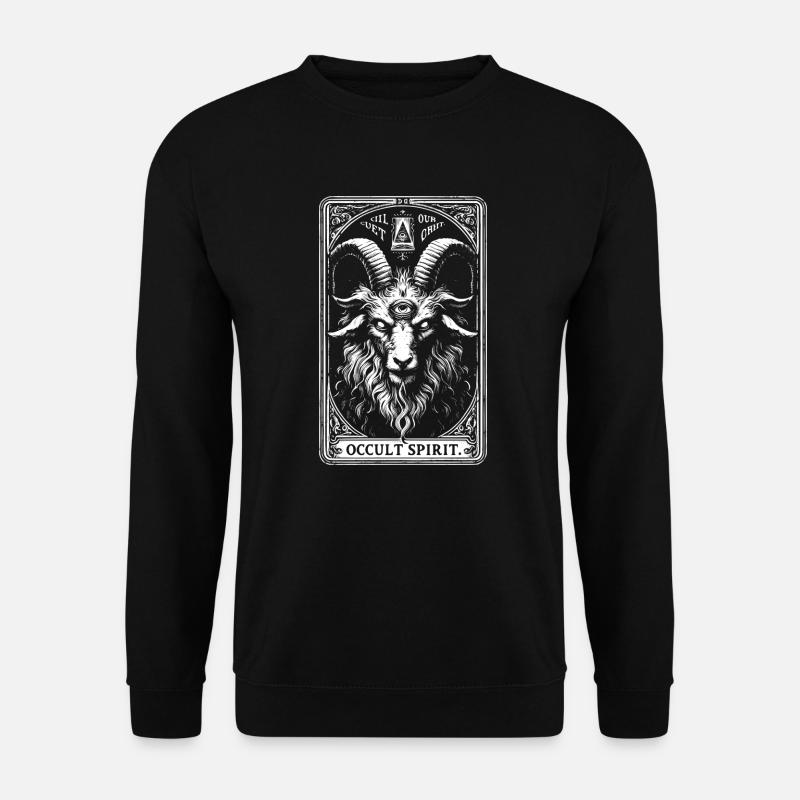 Baphomet Occult Spirit - Unisex Sweatshirt - black
