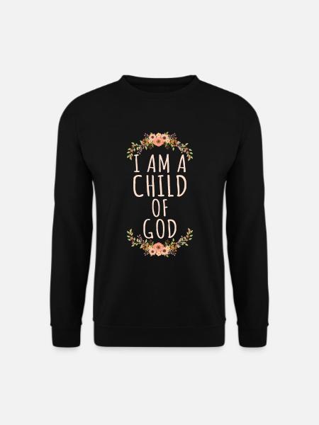 God Jesus Bible Church Christian Gift - Unisex Sweatshirt - black