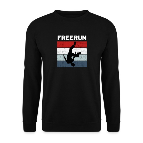 Freerun color cadeau parkour humour traceur - Sweat-shirt Unisexe