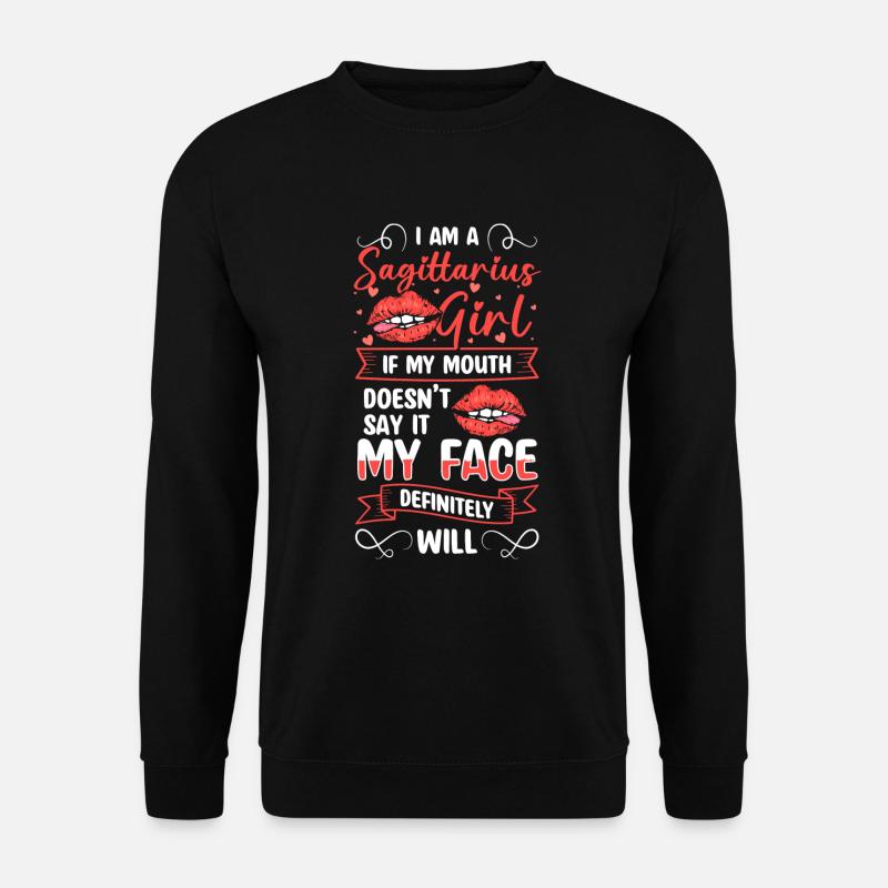 Sagittarius Star Constellation - Unisex Sweatshirt - black