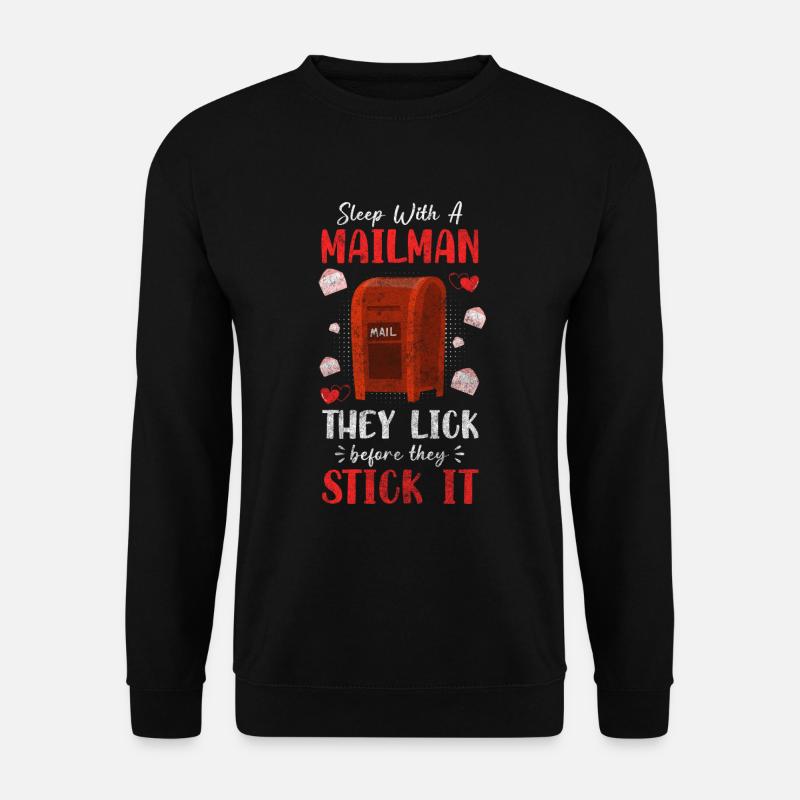 Postman Letter Profession Postman - Unisex Sweatshirt - black