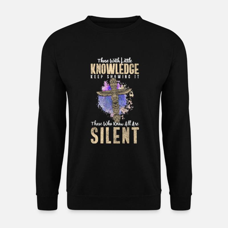 Native Chieftain Icons - Unisex Sweatshirt - black