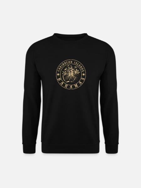 Karibische Inseln Bahamas Vintage - Unisex Pullover - Schwarz