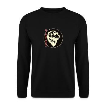 Lunettes de soleil Golden Retriever japonaises - Sweat-shirt Unisexe - noir - Devant - Alina (178cm) & Michal (187cm)