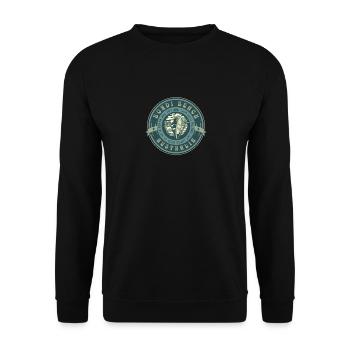 Bondi Beach Surfer Girl - Unisex Sweatshirt - black - Front - Alina (178cm) & Michal (187cm)