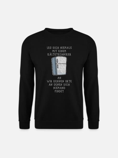 Kältetechniker Heizungsbauer Installateur - Unisex Pullover - Schwarz
