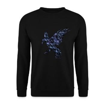 Ravn - Sweat-shirt Unisexe - noir - Devant - Alina (178cm) & Michal (187cm)