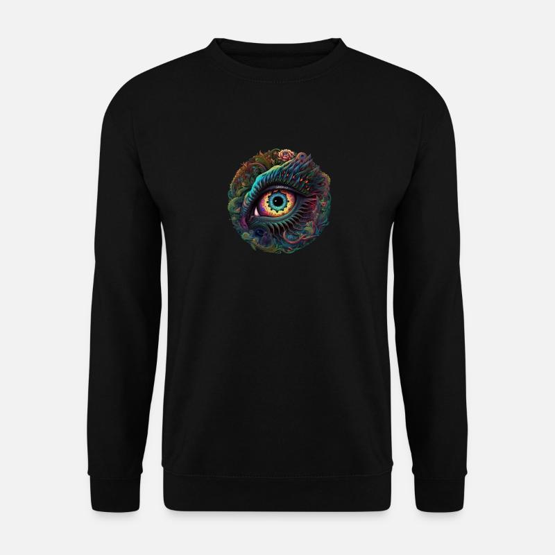 TRIPPY - Unisex Pullover - Schwarz