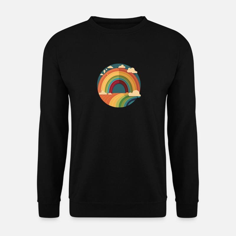 RAINBOW - Unisex Pullover - Schwarz