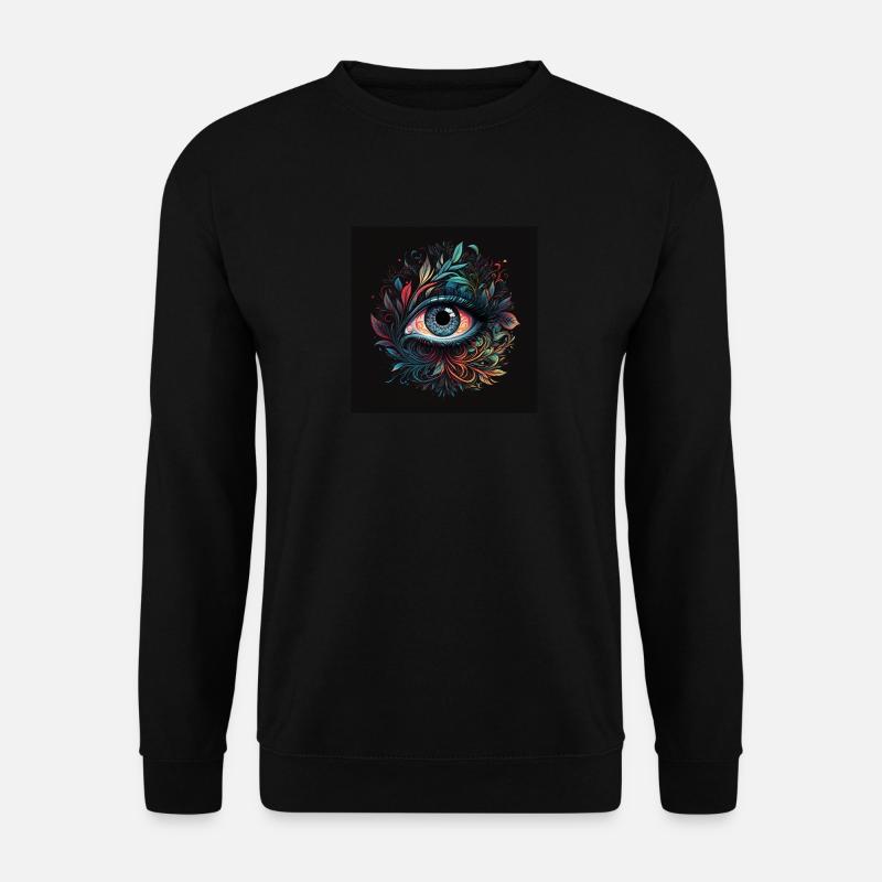 TRIPPY - Unisex Pullover - Schwarz