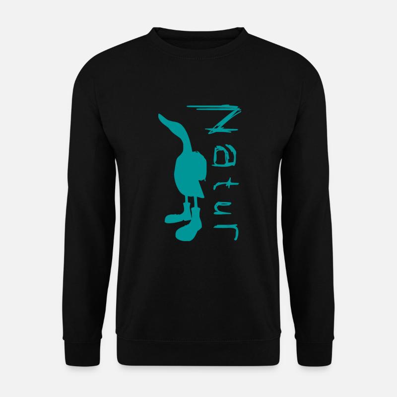 Ente - Unisex Pullover - Schwarz