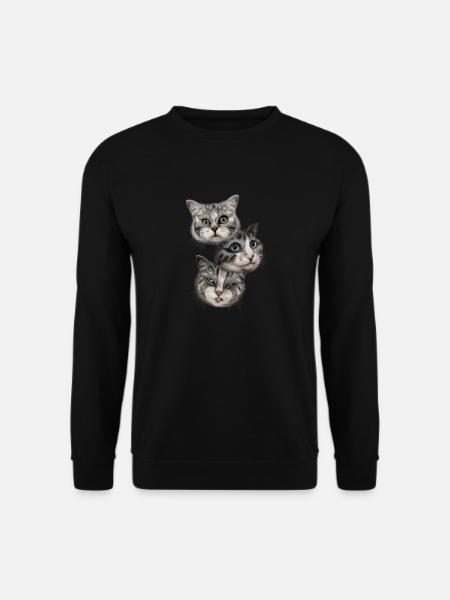 KÜSSE - Unisex Pullover - Schwarz