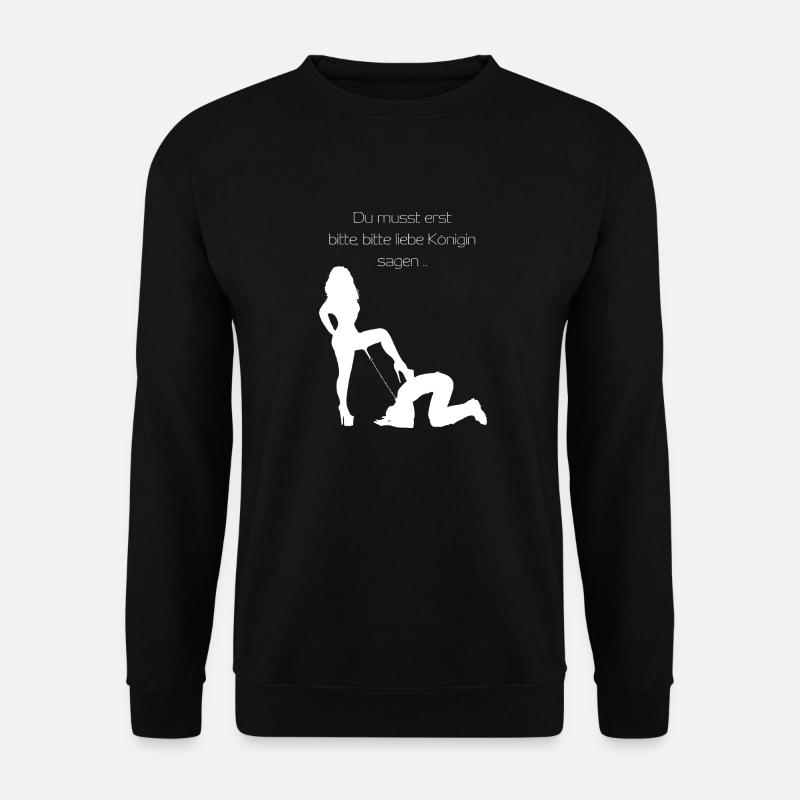 Königin - Unisex Pullover - Schwarz