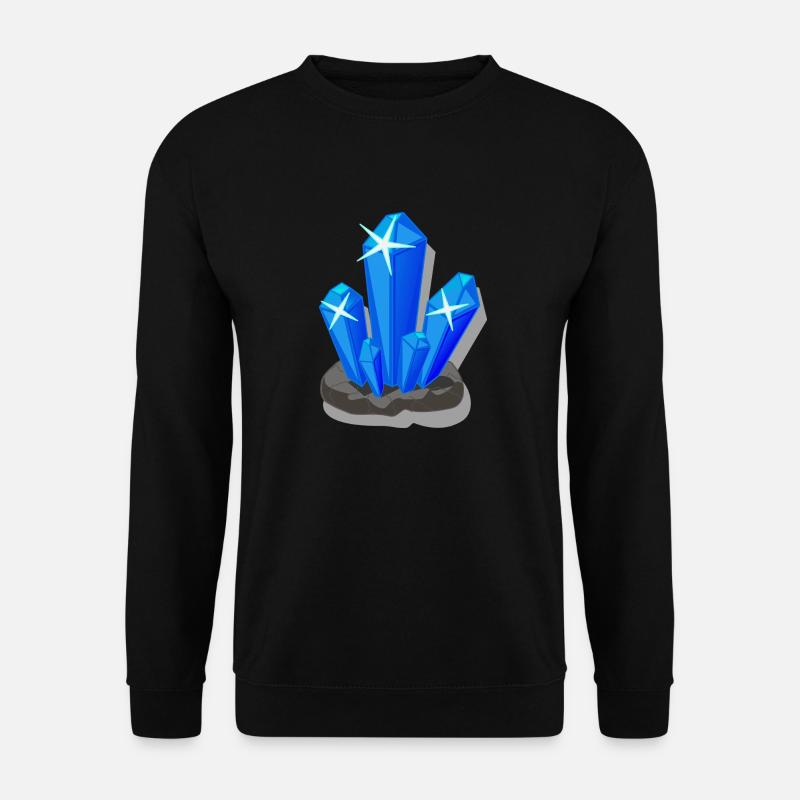 Kristall - Unisex Pullover - Schwarz