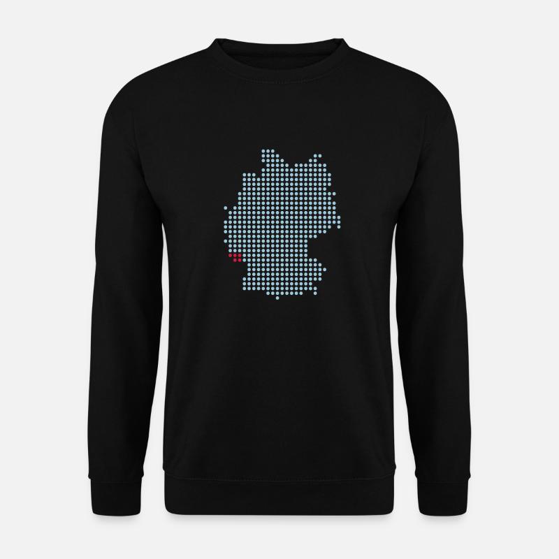 Saarland - Saarbrücken - Unisex Pullover - Schwarz