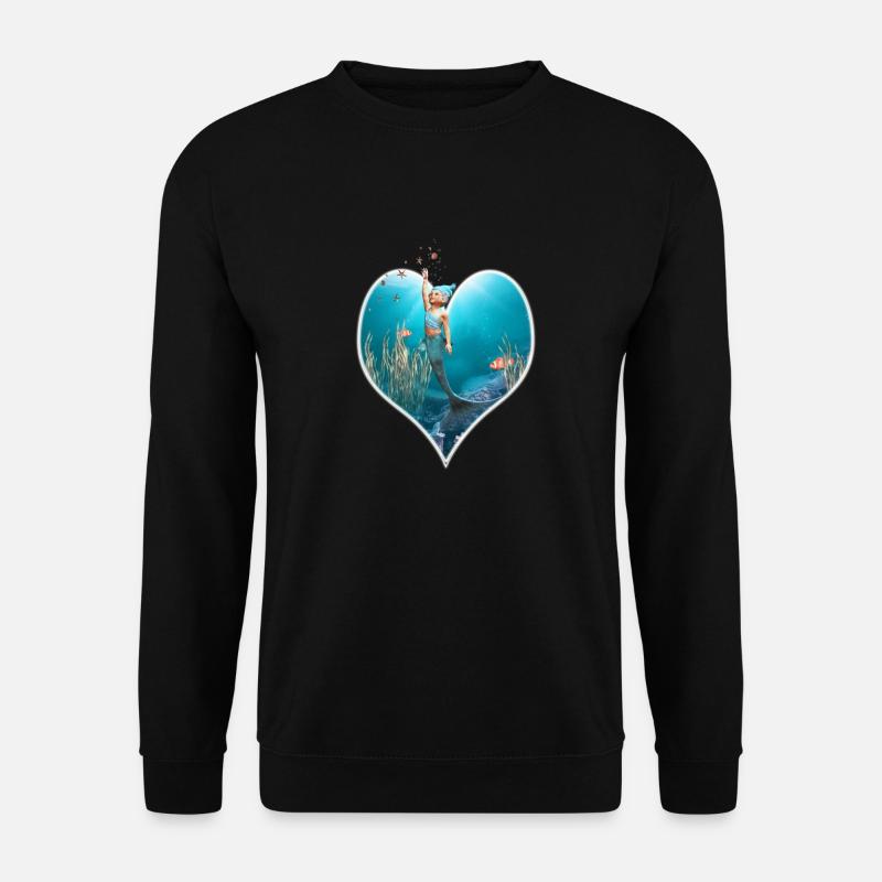 Little Mermaid 1 - Unisex Pullover - Schwarz
