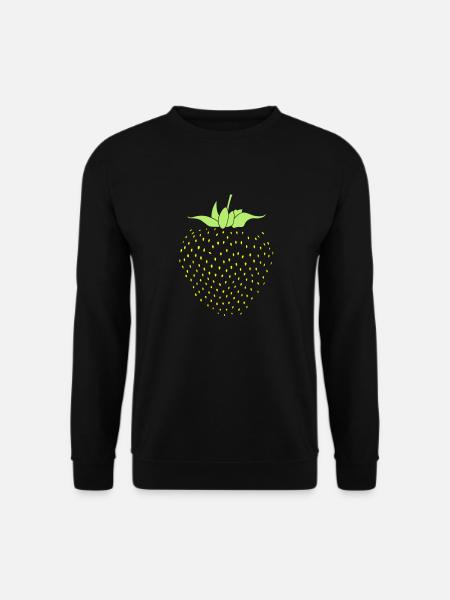 erdbeere - Unisex Pullover - Schwarz
