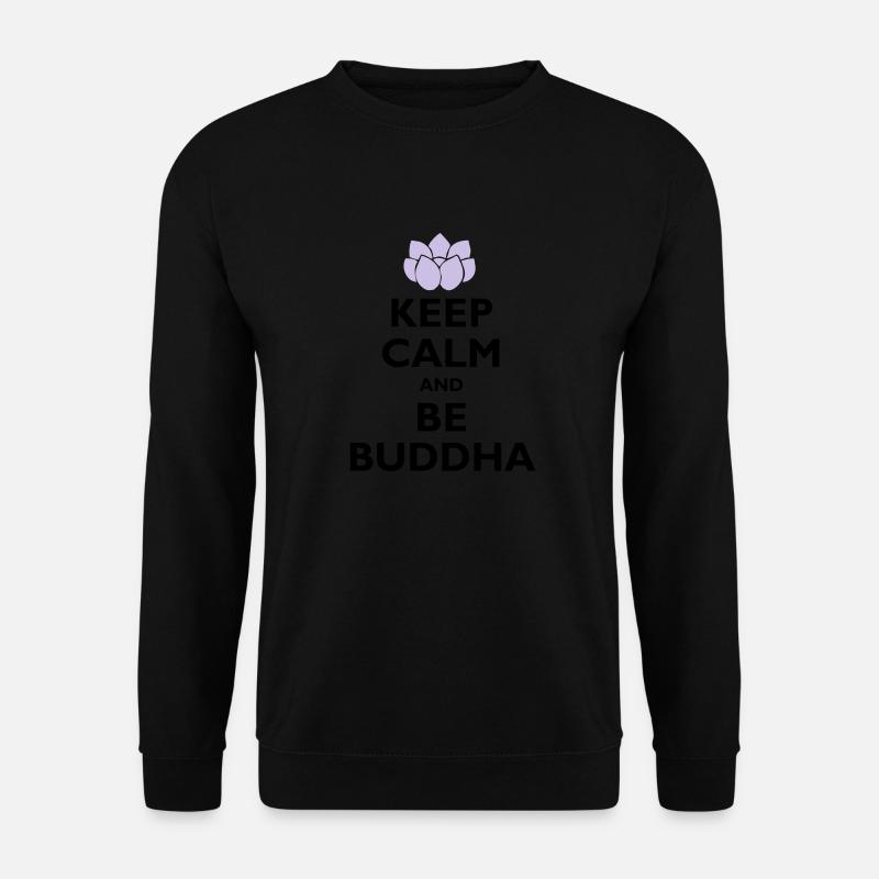 be buddha - Unisex Sweatshirt - black