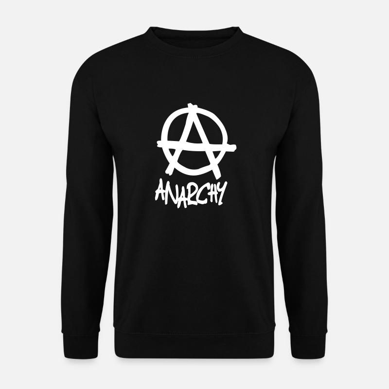 ANARCHY - Unisex Pullover - Schwarz