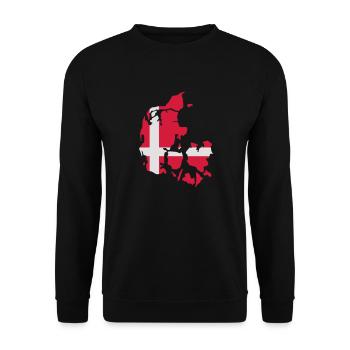 Danemark - Sweat-shirt Unisexe - noir - Devant - Alina (178cm) & Michal (187cm)