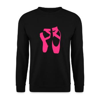 tanzen klassisches ballett zeigte baller - Sweat-shirt Unisexe - noir - Devant - Alina (178cm) & Michal (187cm)