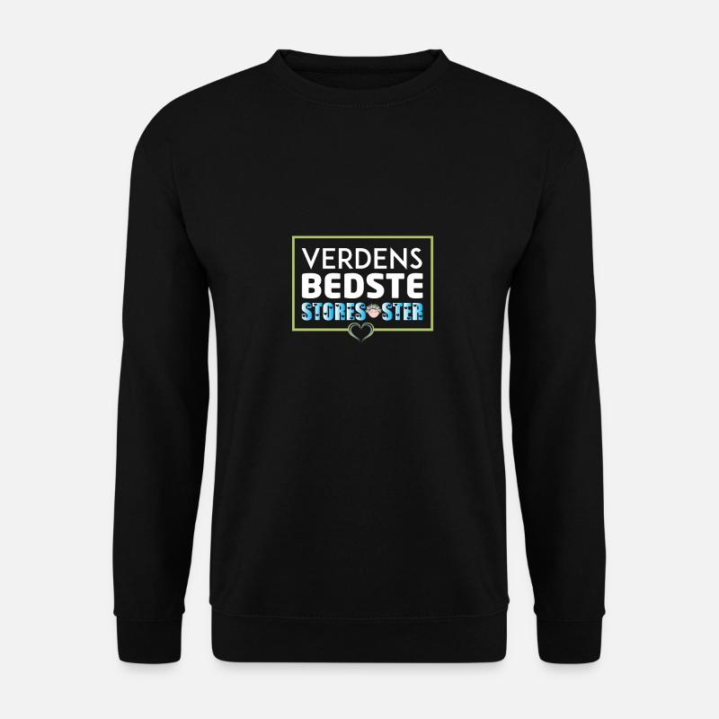 Die beste große Schwester der Welt - Unisex Pullover - Schwarz