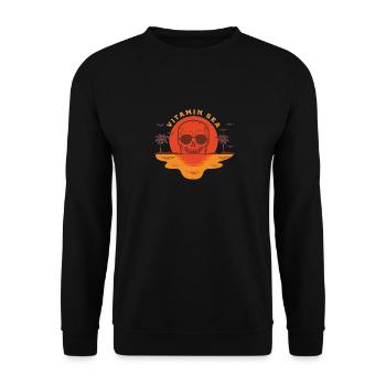 Vitamine Sea - Sweat-shirt Unisexe - noir - Devant - Alina (178cm) & Michal (187cm)