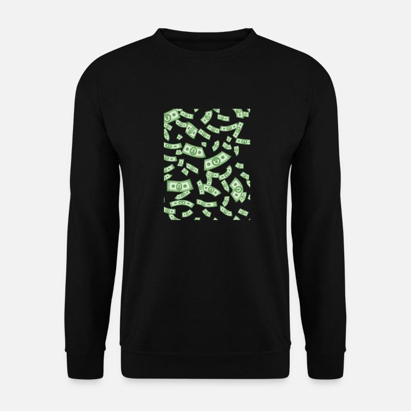 Money Rain - Unisex Pullover - Schwarz