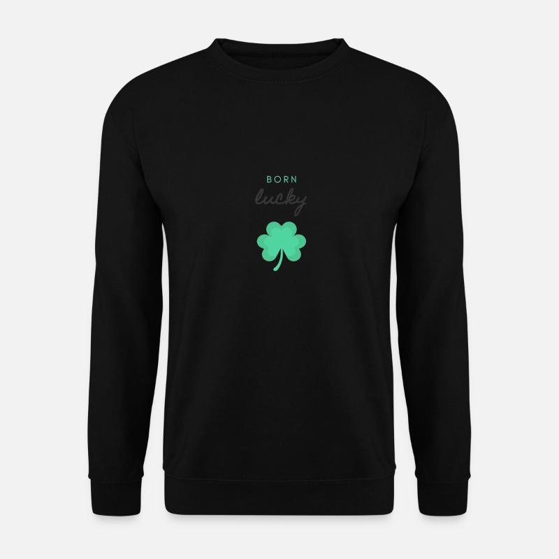 Glücklich geboren - Unisex Pullover - Schwarz