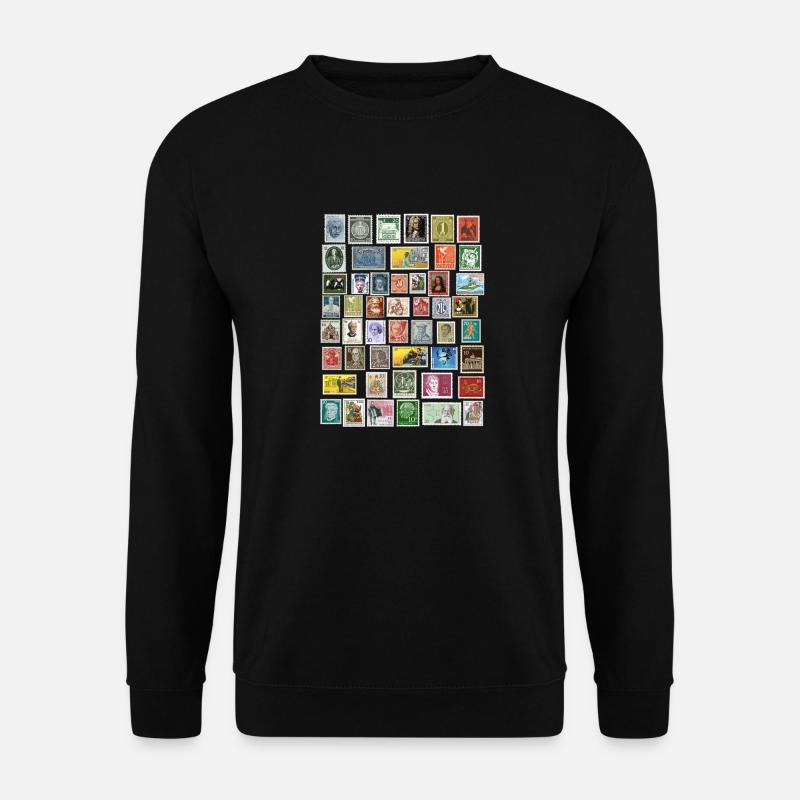 Conception de timbres-poste - Sweat-shirt Unisexe - noir