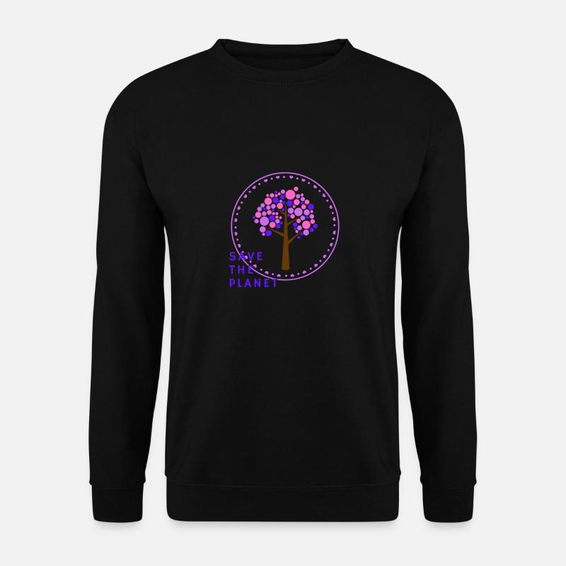 Save The Planet! - Unisex Pullover - Schwarz