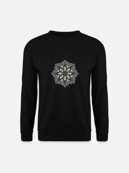 Life Mandala - Unisex Sweatshirt - black