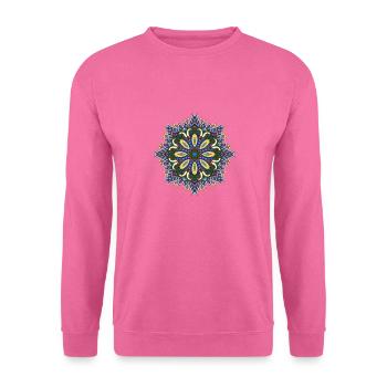 Lebens-Mandala - Unisex Pullover - Pink - Vorne