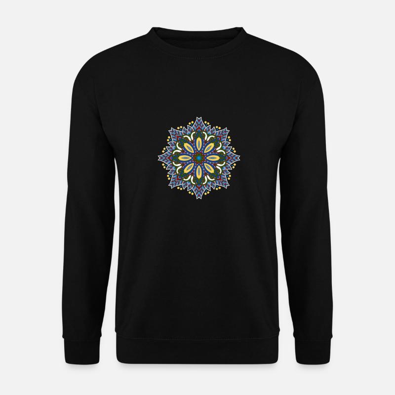 Life Mandala - Unisex Sweatshirt - black