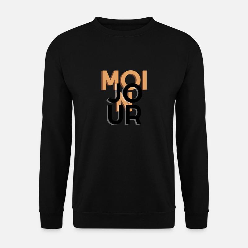 Moin JOUR - MoinJour - Unisex Pullover - Schwarz