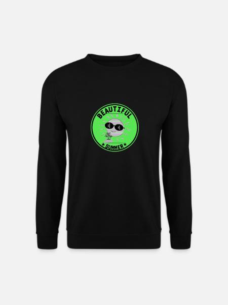BEAUTIFUL SUMMER - Unisex Pullover - Schwarz