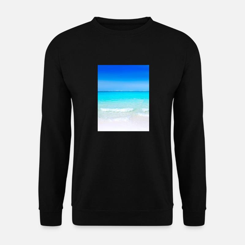Schönes Meer - Unisex Pullover - Schwarz
