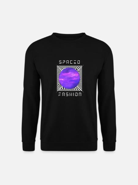 Purple Planet - Unisex Pullover - Schwarz