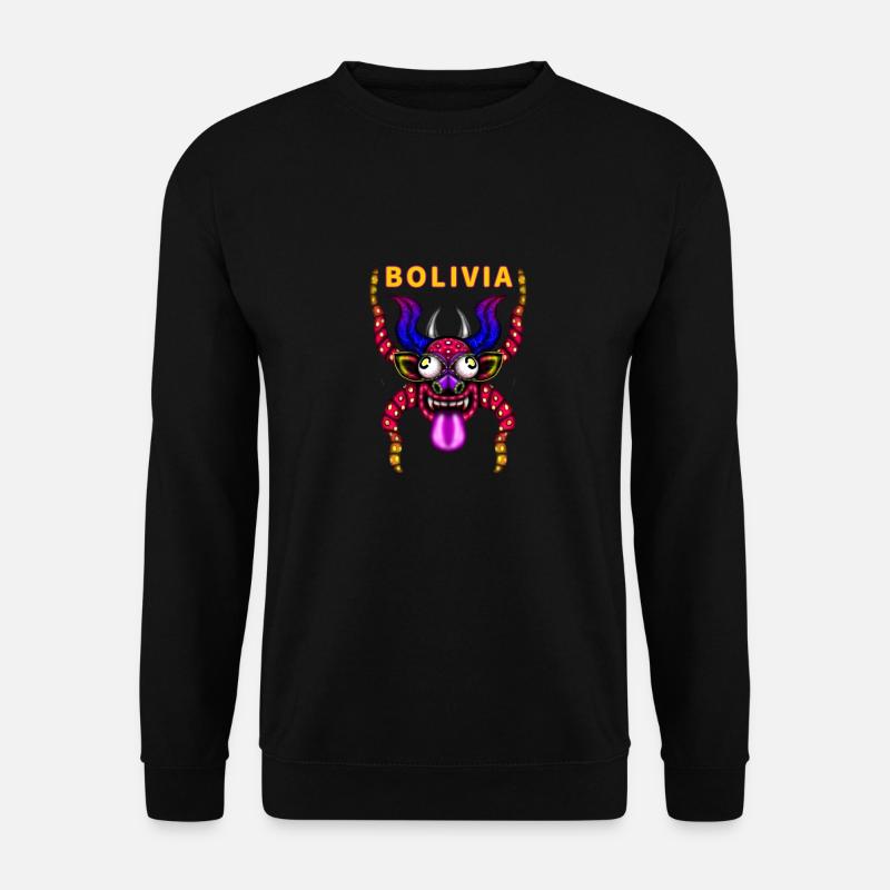 Bolivien - Unisex Pullover - Schwarz