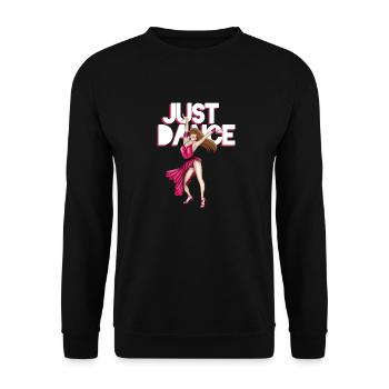 Latin Sexy Dancer Ballsaal Sport Tanz - Unisex Pullover - Schwarz - Vorne - Alina (178cm) & Michal (187cm)