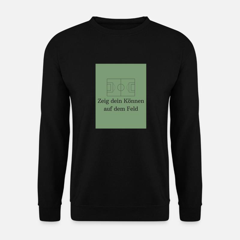 Fußball - Unisex Pullover - Schwarz