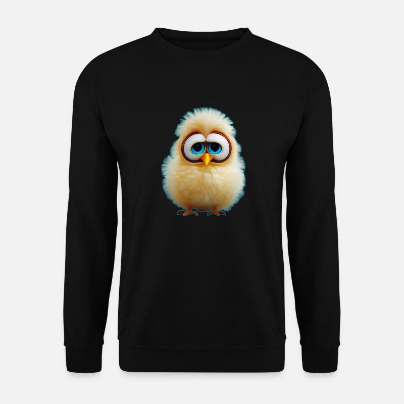 super cute chick - Unisex Sweatshirt - black