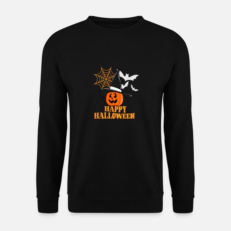 Happy Halloween - Unisex Pullover - Schwarz