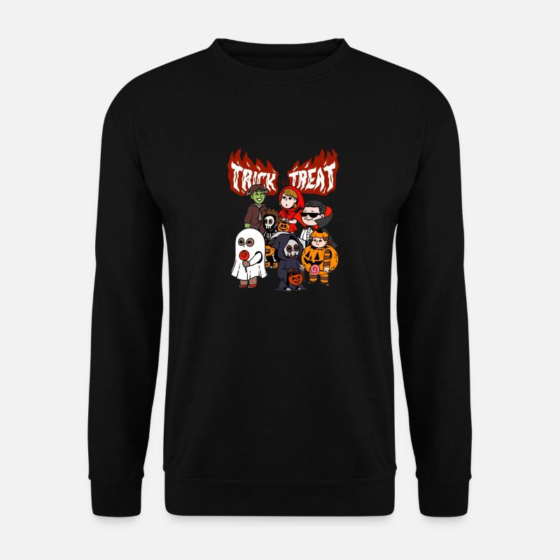 trick or treat - Unisex Pullover - Schwarz