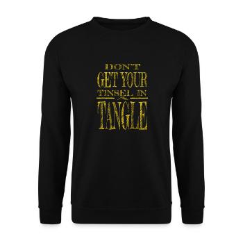 Super cadeau de Noël pour les fans de dinosaures animaux - Sweat-shirt Unisexe - noir - Devant - Alina (178cm) & Michal (187cm)