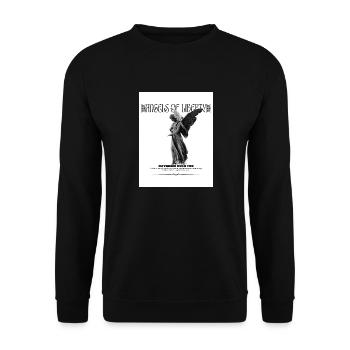 Angels of Liberty - Unisex Sweatshirt - black - Front - Alina (178cm) & Michal (187cm)