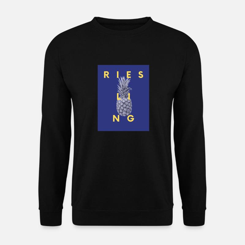 Riesling - Unisex Pullover - Schwarz