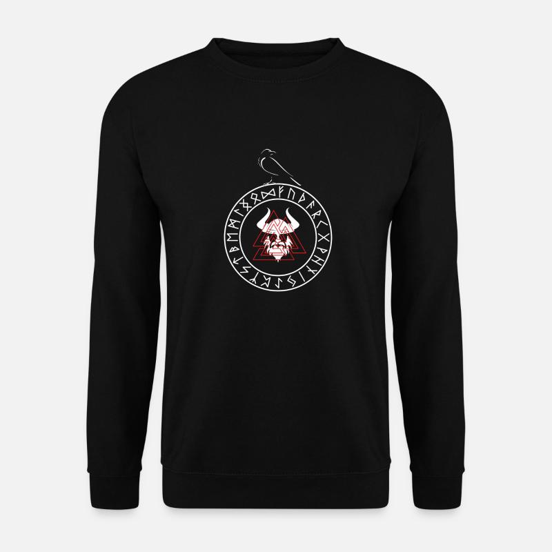 Odin - Unisex Pullover - Schwarz
