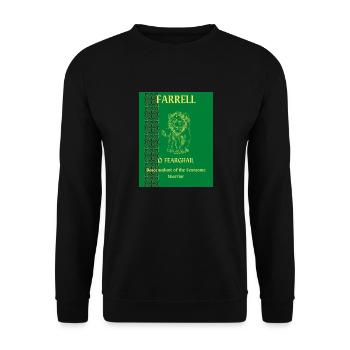 NOM DE FAMILLE FARRELL - Sweat-shirt Unisexe - noir - Devant - Alina (178cm) & Michal (187cm)