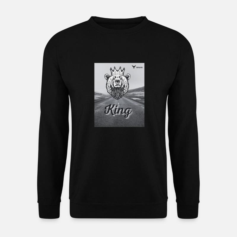 King - Unisex Sweatshirt - black